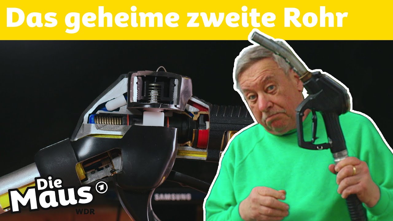 Wie funktioniert eine Zapfpistole? | DieMaus | WDR