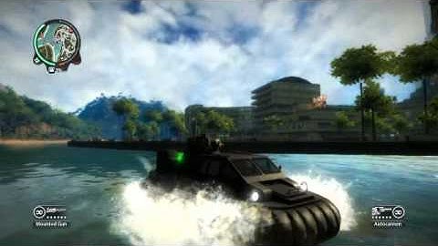 Just Cause 2 Hovercraft Fun