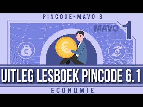 Uitleg lesboek Pincode 6.1 (economie) mavo 3