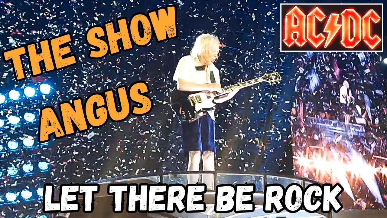 ACDC - Paris - Let There Be Rock (23mn, full video with the show Angus ...
