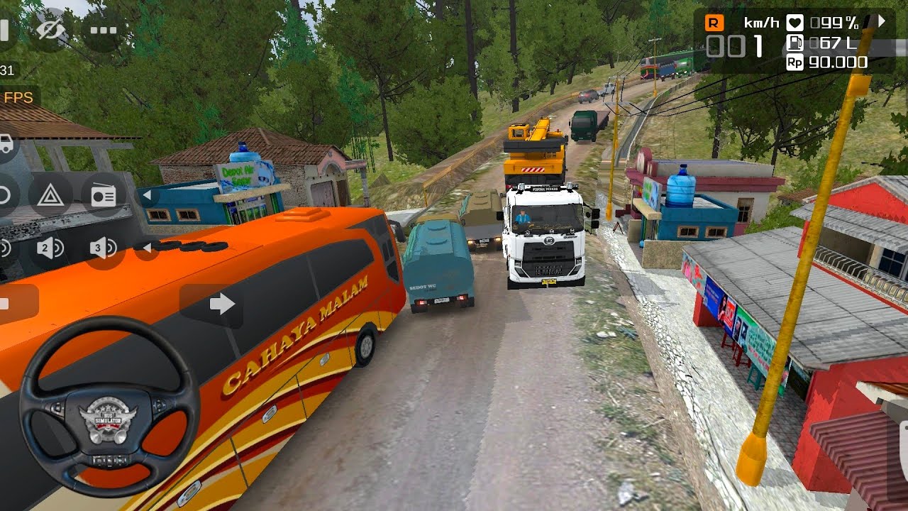 🚛🚛Trailer Mod in Bus Simulator Indonesia | Indian Truck Mod | KS game CRAFT 