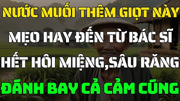 Bác Sĩ Hé Lộ Thêm 1 Giọt Này Vào Nước Muối Giúp Ngừa Sâu Răng, Hôi Miệng, Thậm Chí Cả Cảm Cúm