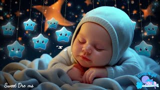 Sleep Instantly in 3 Minutes 💤 Mozart & Brahms Lullabies 🎵 Soothing Baby Sleep Music 🌙