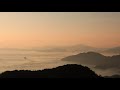 【Japan 1minute Travel EHIME Imabari】愛媛 今治 大島 亀老山(瀬戸内海しまなみ海道来島海峡の夕景動画)