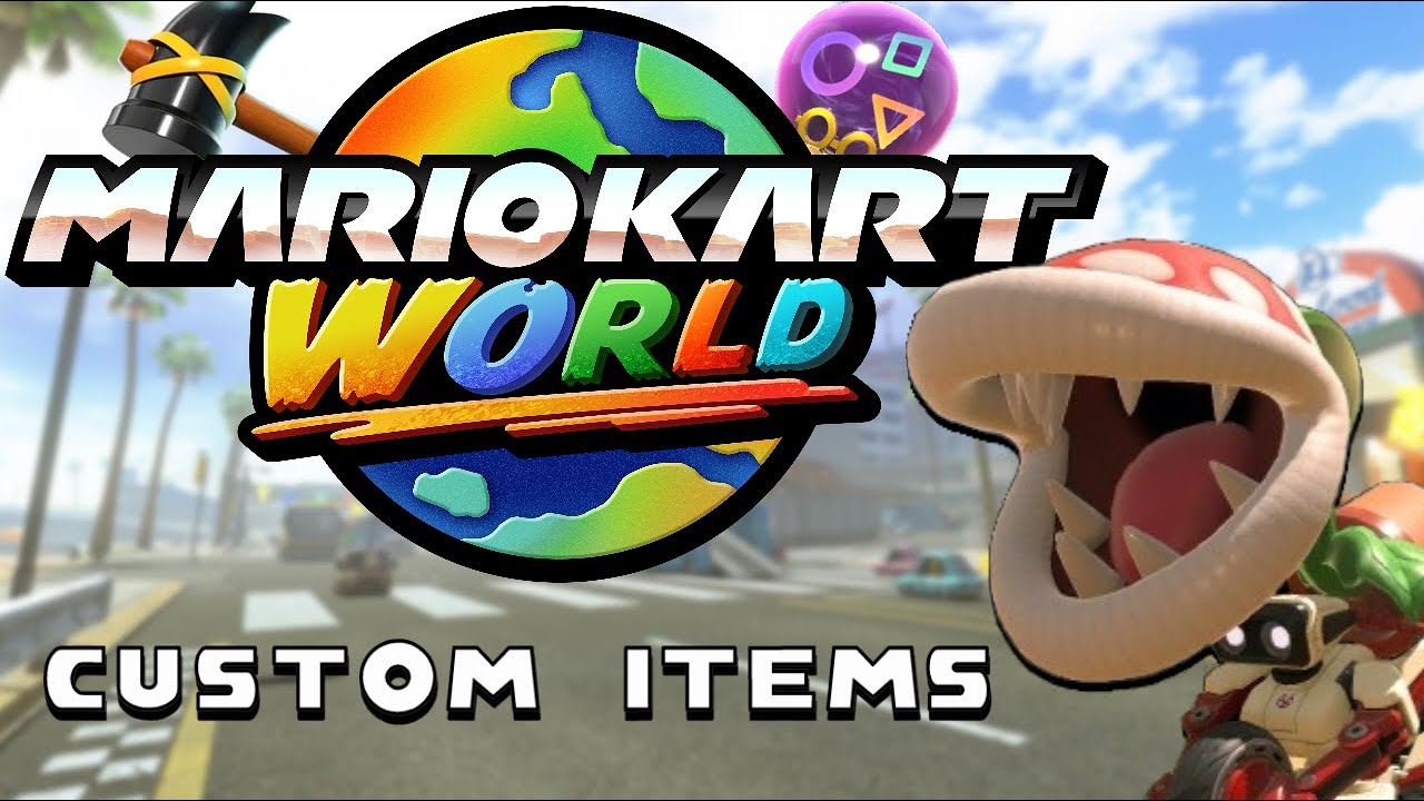 Mario Kart World - Custom Items is Here! - YouTube