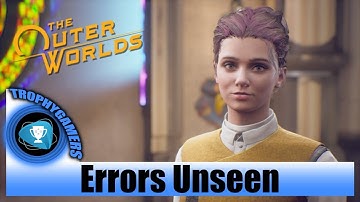The Outer Worlds - Errors Unseen - Pirate Radio Trophy - Gameplay Walkthrough