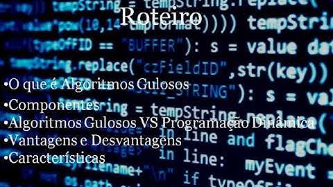 Trabalho da matéria: complexidade de algoritmos tema: algoritmos gulosos