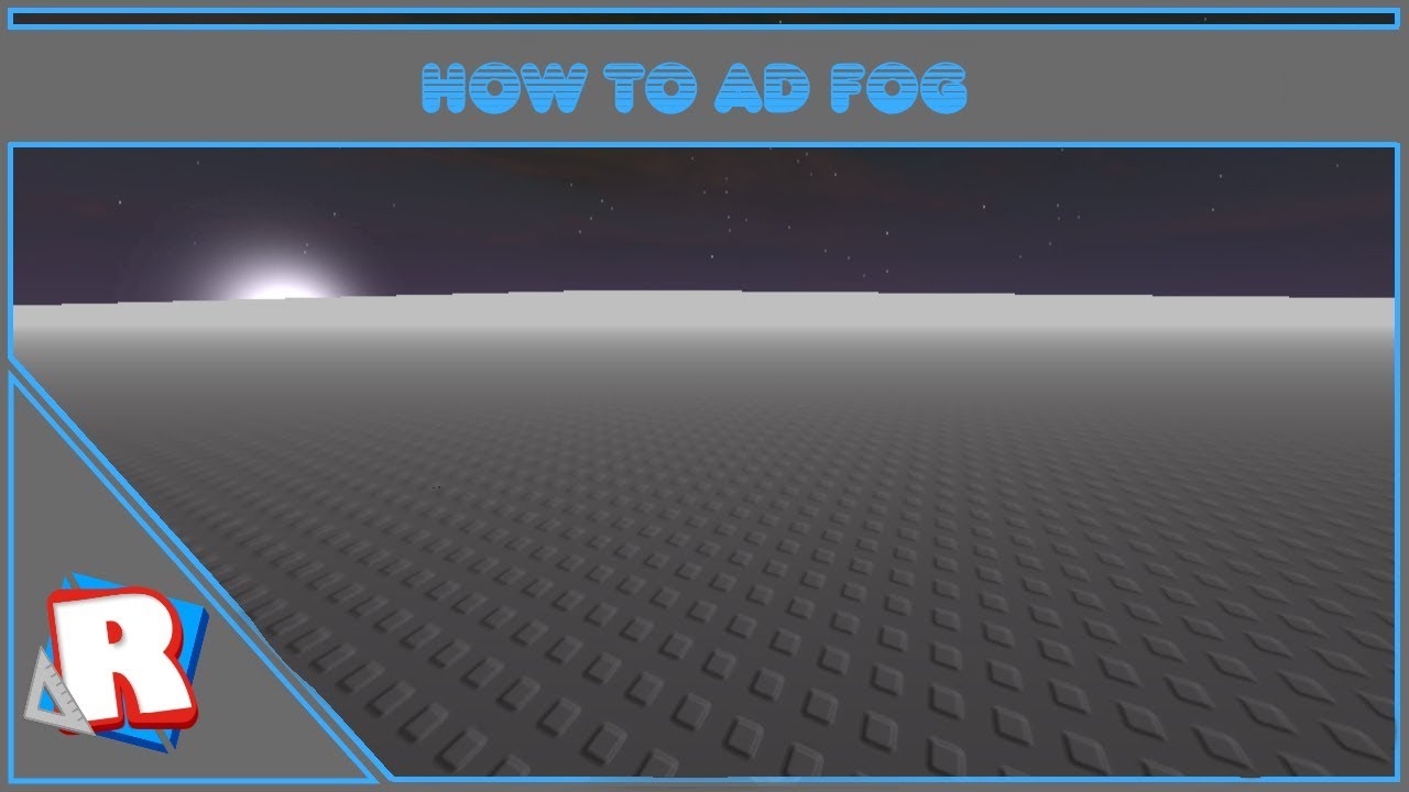 Roblox How To Make Fog Script Youtube - add fog to roblox game how to get your robux from builders