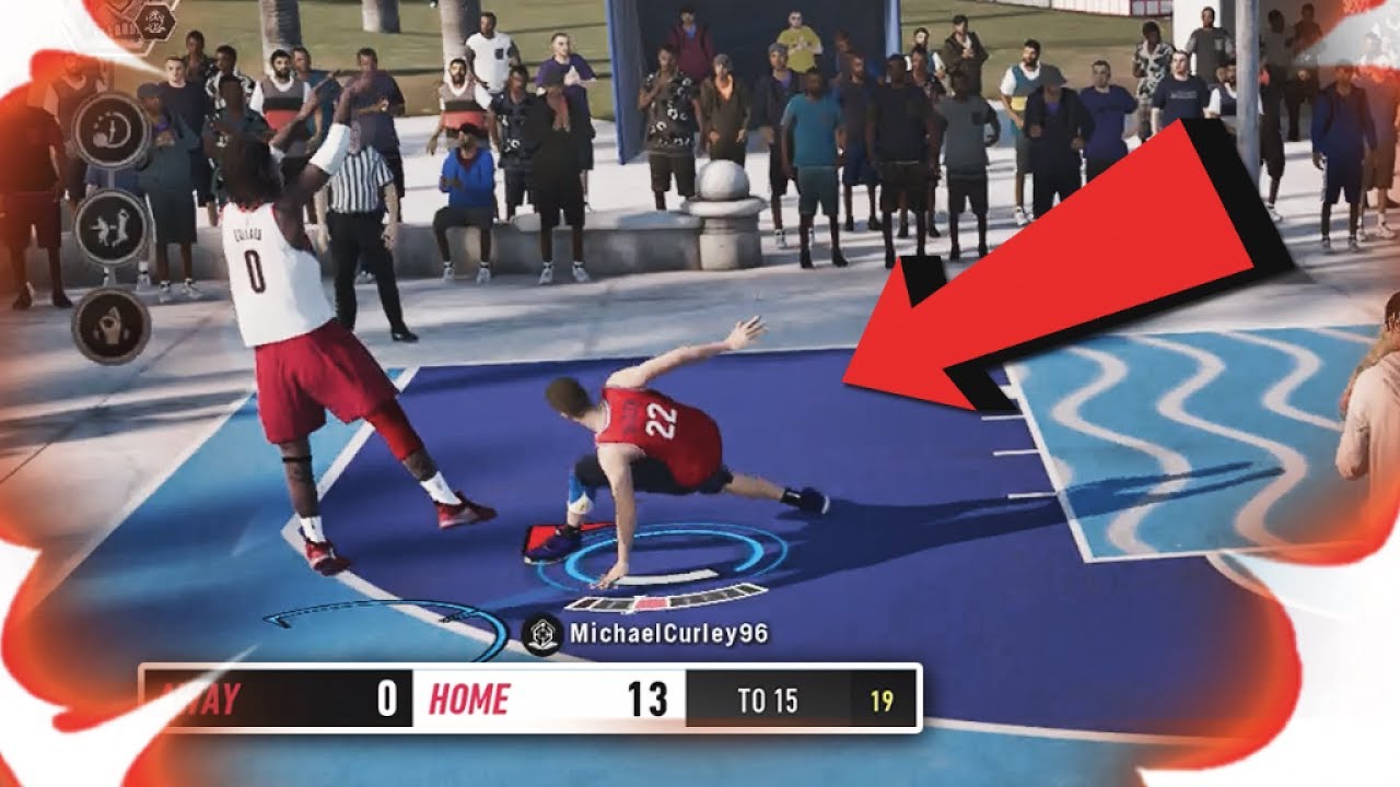i played NBA Live 19 online and this happened....