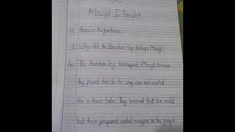 Mowgli in trouble questions and answers