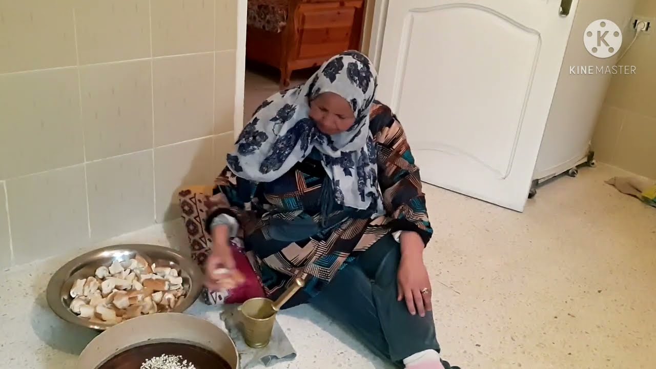 هذي حياتي وهاذي امكانياتي واعتز بها / شنوا شرات صابرين لجهازها / تحضير الغداء