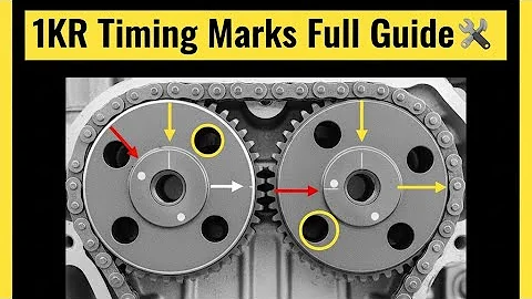 Toyota 1KR-FE Engine Timing Marks Full Guide 🔧 | Step-by-Step Timing Chain Installation”