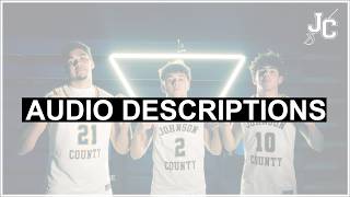 (Audio Descriptions) JCCC Men’s Basketball 2025-2026 Hype