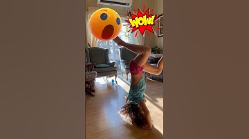 Back bend kick over! #gymnast #beginners #shorts