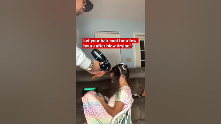 Dad does daughter’s hair like a pro! #roadto1k #silkpress #natural hair
