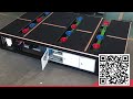 Manual Glass Cutting Table with Automatic Glass Loading and Glass Breaking Function