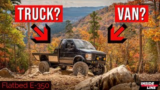 2021 Ford E350 4x4 Flatbed Van from Ujoint Offroad (V4 2.0) | Inside Line