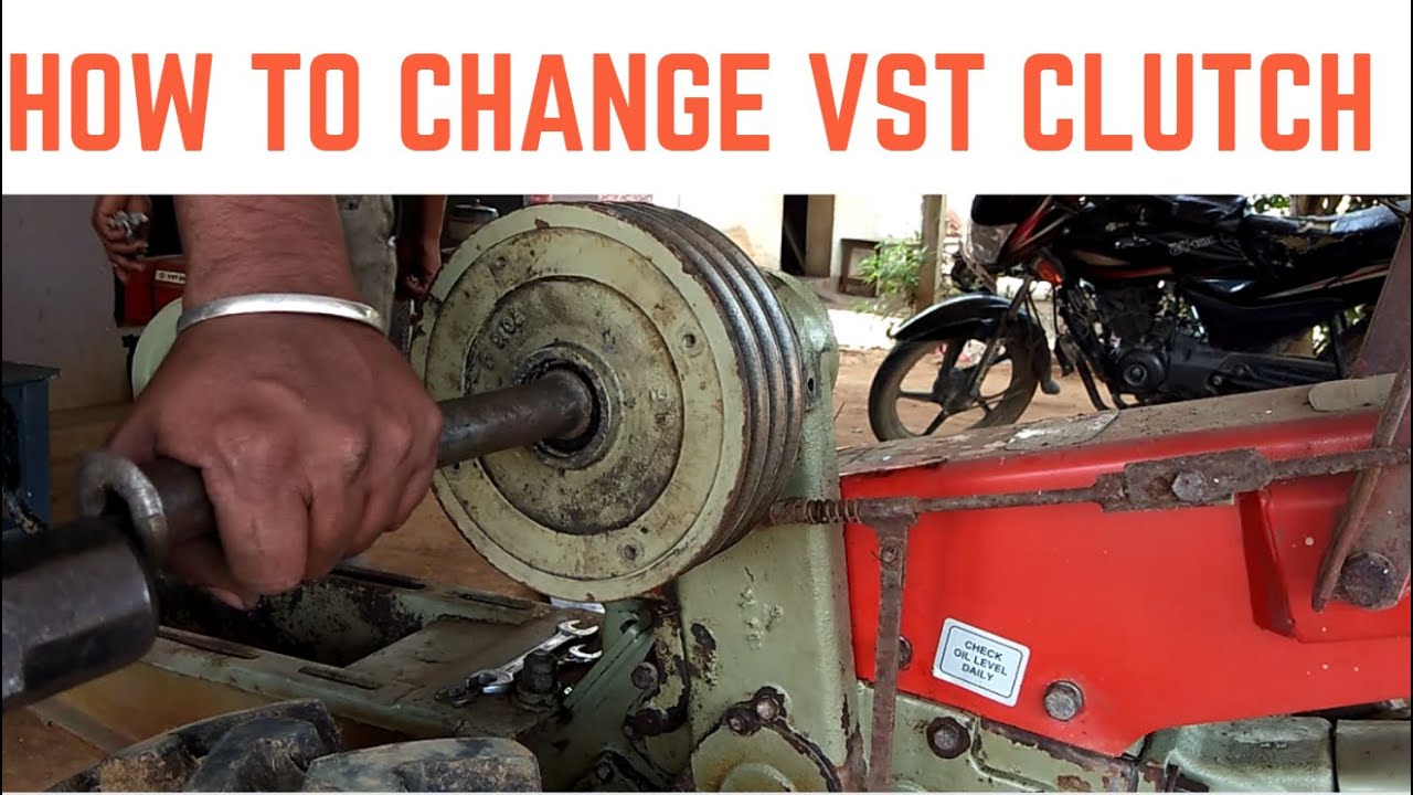 how to change vst clutch plate | vst clutch plate | vst power tiller