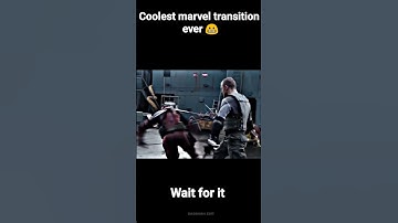 Coolest marvel transition ever Wait for it#shorts #marvel #transition