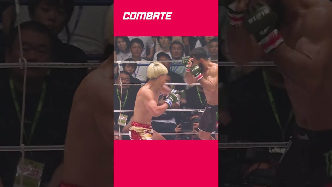 PATRÍCIO PITBULL É NOCAUTEADO POR JAPONÊS NO SUPER RIZIN 2 | #shorts | Combate.globo