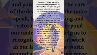 Prayer Of The Day - September 27, 2024