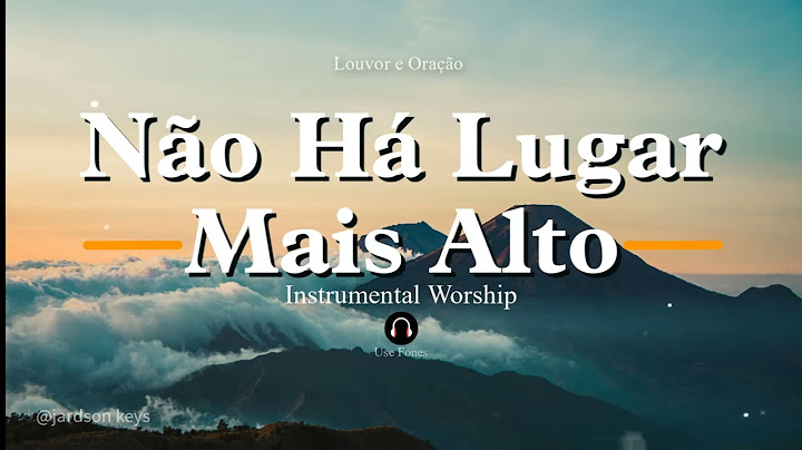 Fundo Musical Para Oração | NÃO HÁ LUGAR MAIS ALTO | Piano Worship | Instrumental 🎵
