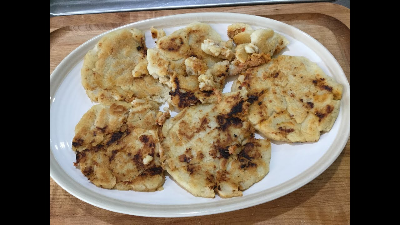 Salvadoran Pupusas on the Camp Chef Pro 90X Flat Top Griddle YouTube