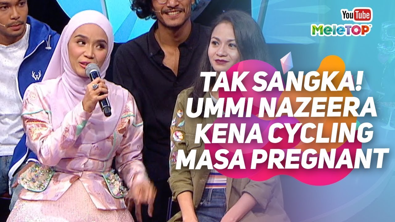 TAK SANGKA! Ummi Nazeera pregnant, tapi...kena cycle atas highway  | MeleTOP | Nabil & Neelofa