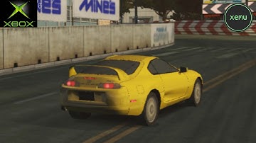 XEMU Xbox Emulator - Sega GT 2002 Ingame / Gameplay! (Audio WIP Update)