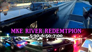 INSANE INDEX RACING AT MKE River Redemption. 5:30-6:50,7:00