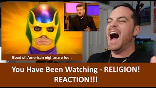 American Reacts to You Have Been Watching! Religion with Charlie Brooker REACTION