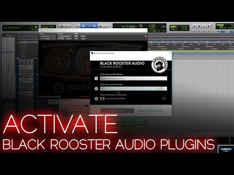 How To Activate Black Rooster Audio Plugins (License Manager)