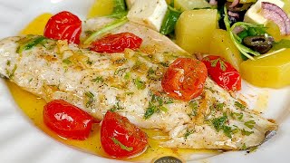 Şimdiye Kadar Pişirdiğim En Yumuşak Balık 😍 Patates Salatası