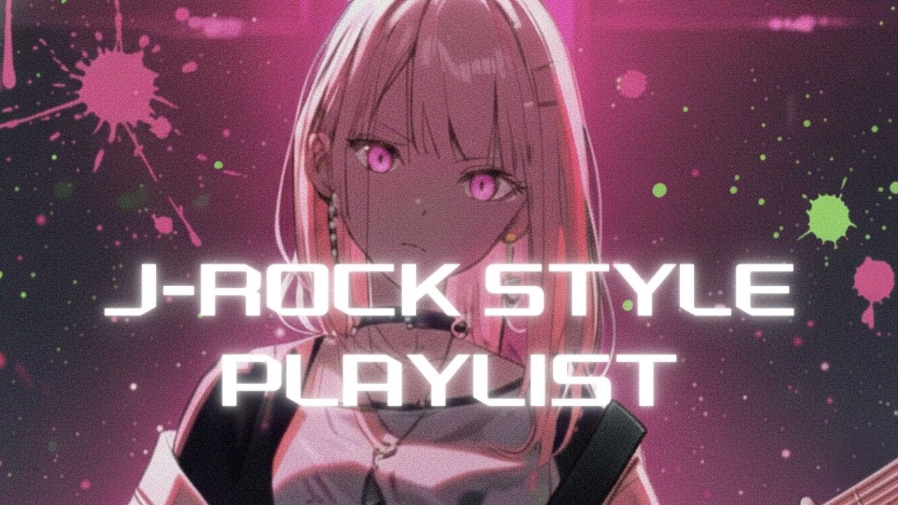 35분 J-Rock 스타일 음악 플레이 리스트 | 35-Min J-Rock Style Playlist (Ver A)