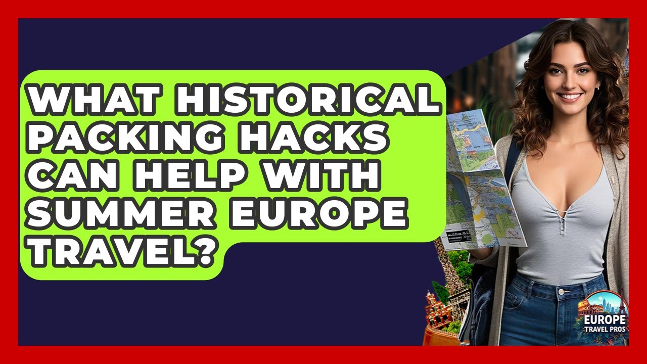 What Historical Packing Hacks Can Help With Summer Europe Travel? - Europe Travel Pros