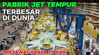 PROSES PRODUKSI JET TEMPUR F-35, Paling Canggih di Bumi‼️