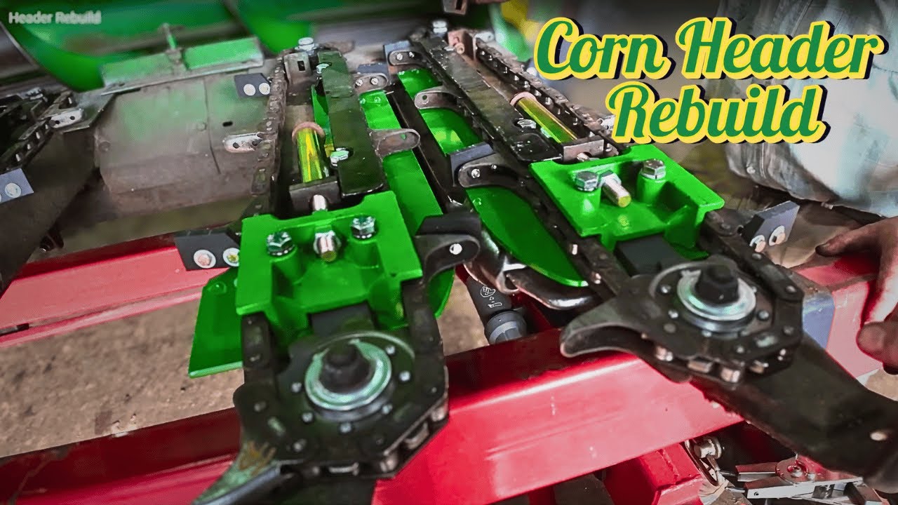 Corn Header Components Corn Header Rebuild: Step by Step - YouTube
