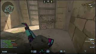 CS2 - Flash Technique on Dust2 Long A door