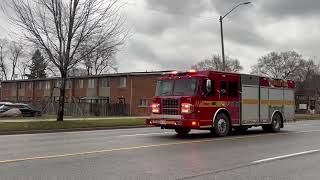 (Horn) Toronto Fire P233 & Toronto EMS Responding
