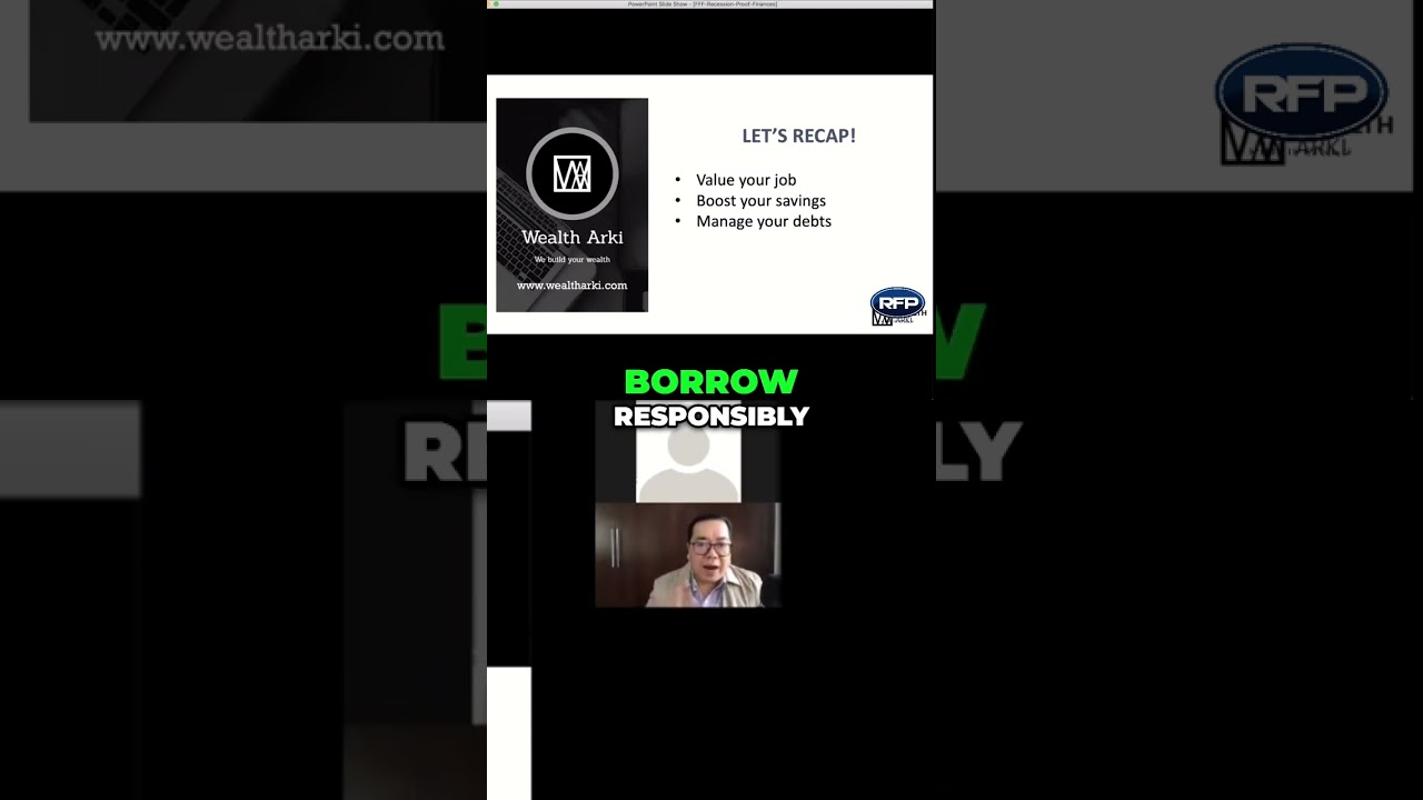 Recession-Proof Your Finances: 5 Money Tips (Tagalog)