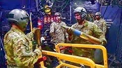 AC-130U Spooky Gunship Sends Ordnance To Targets