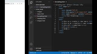 6  Formatting Tags - HTML Crash Course | Frontend Web Devlopment screenshot 1