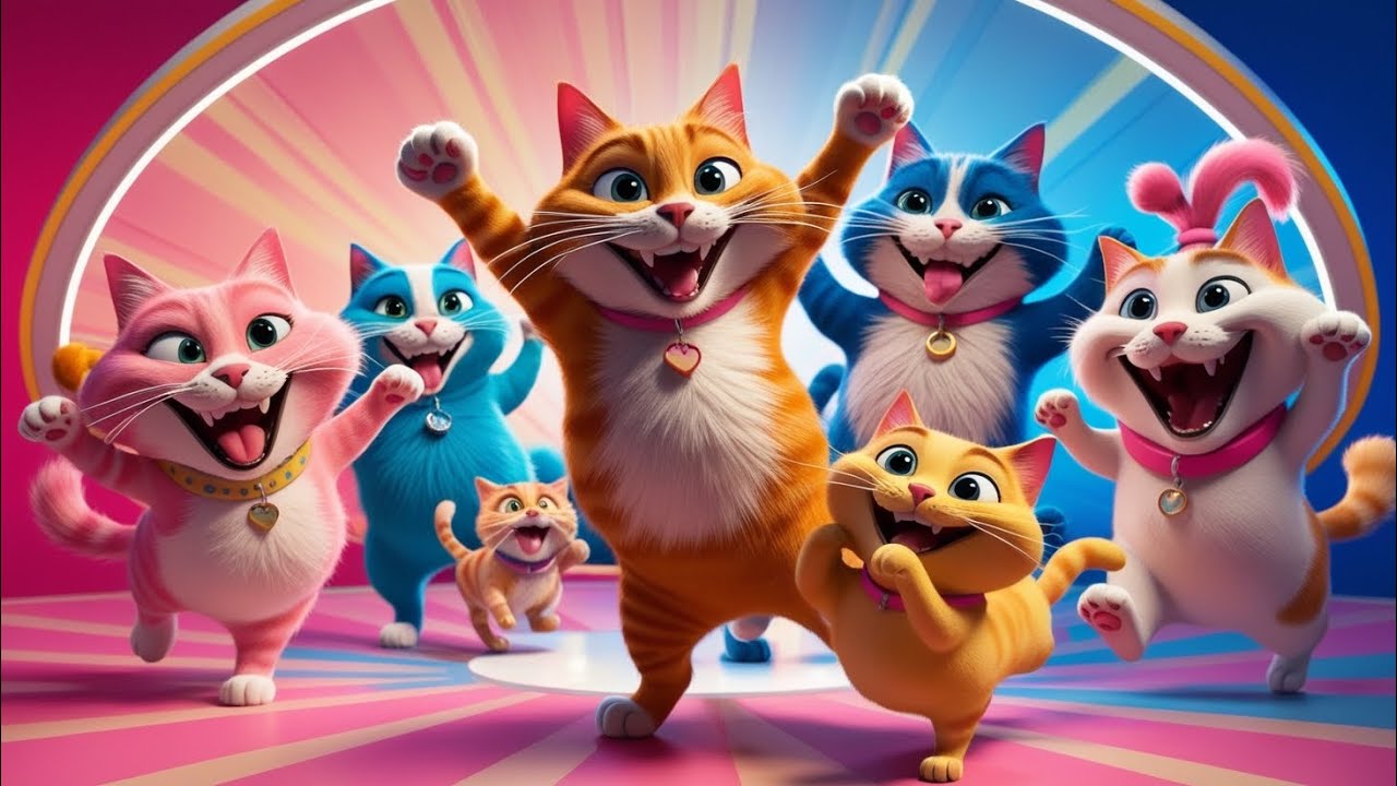 Cats and pets Playing|#pets #cats #animals #anime #animation - YouTube