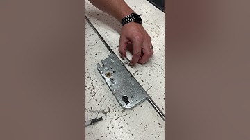 Changing handing on GU Ferco multipoint lock body