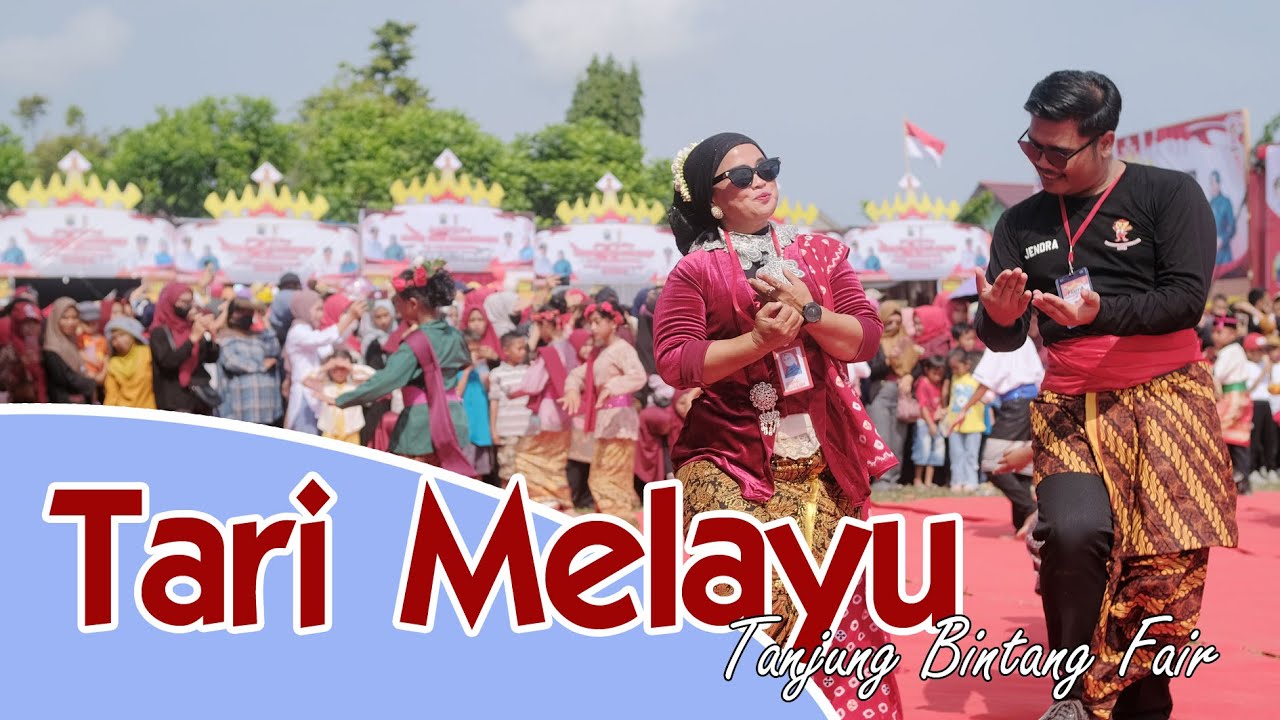 Penampilan Tari Melayu  oleh Siswa Siswi SD se Kecamatan Tanjung Bintang