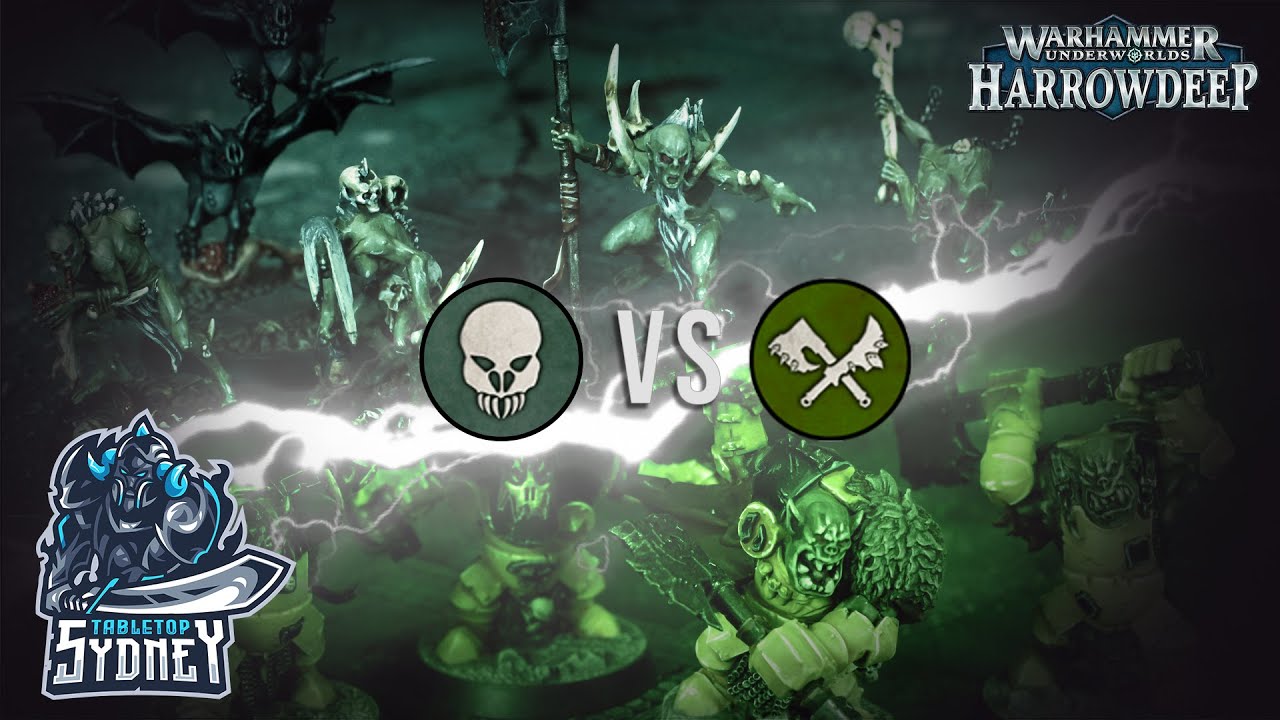Harrowdeep - Sweet Death vs Salty Destruction - Game 4 - Tabletop Sydney - Warhammer Underworlds