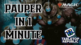 Pauper in 1 Minute! (an intro to MTG's cheapest format)