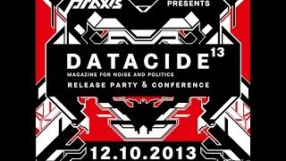 Datacide 2013 Berlin - David Cecil