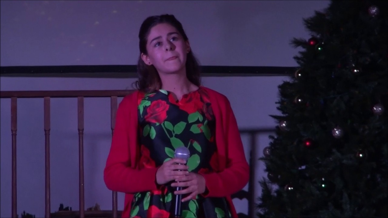singing emoji Ave Maria by Ariana