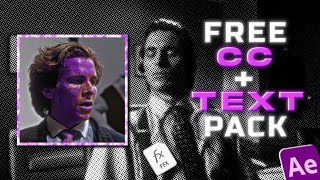After Effects Free Cc And Text Pack 4K Quality Cc Presets